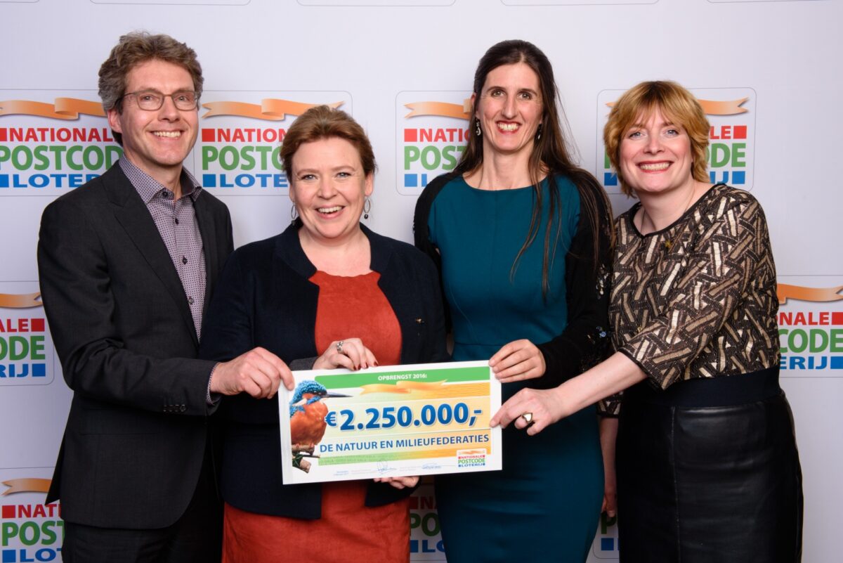 Postcode Loterij schenkt recordbedrag van 341 miljoen euro  aan goede doelen