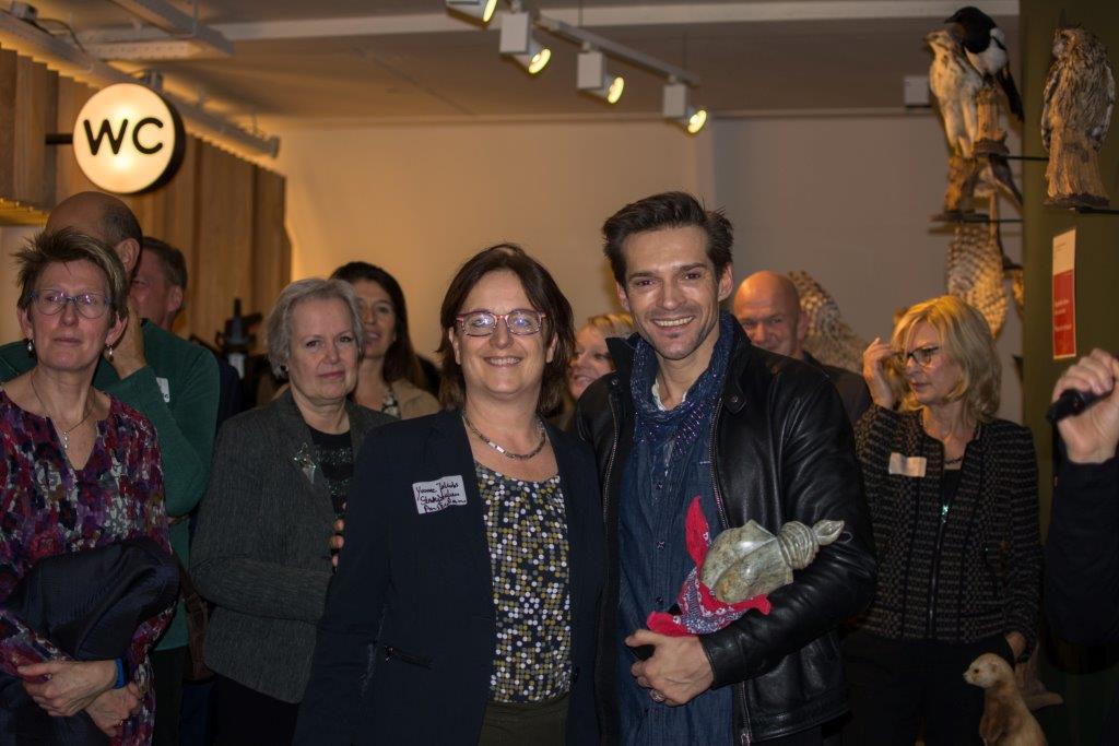 Knoop in de Zakdoek uitgereikt tijdens nieuwjaarsreceptie