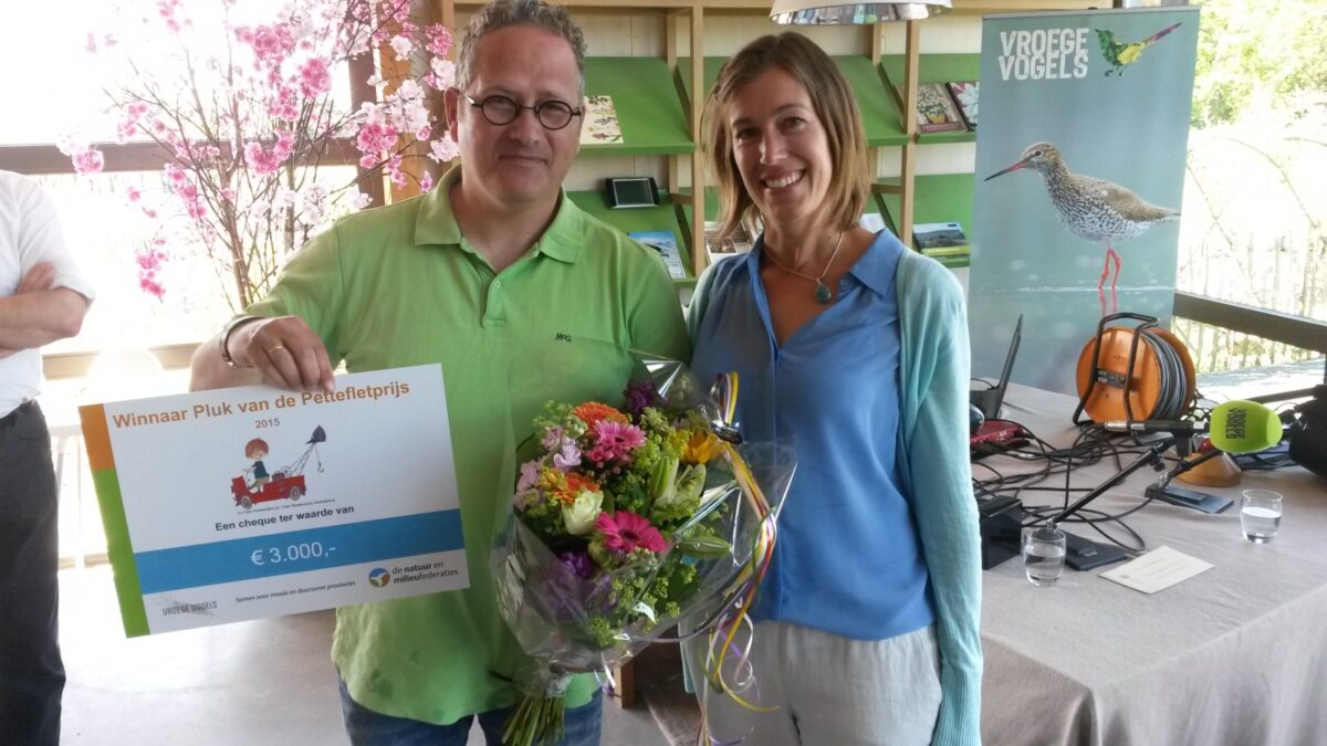Michel Lintermans uit Deurne wint de Pluk van de Pettefletprijs 2015