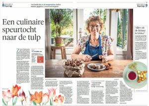 Knipsel NH dagblad tulpenboek 26092019