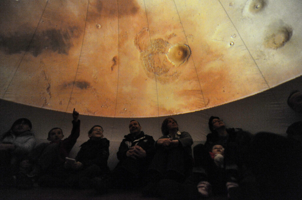Astronomieshow bij Helderse Vallei