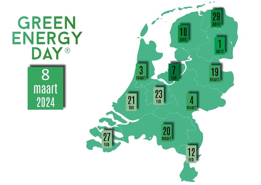Provinciale Green Energy Days 2024 bekend