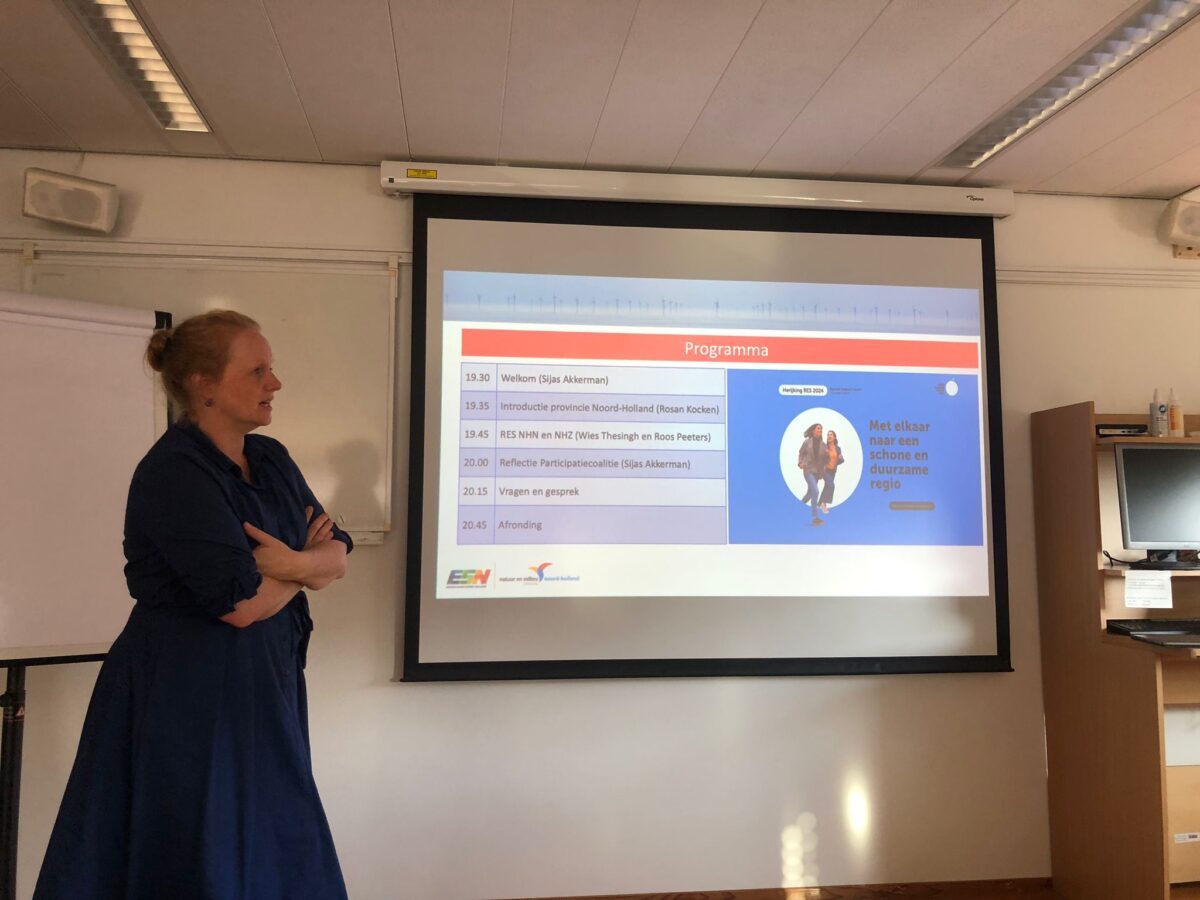 Terugblik informatieavond herijking RES