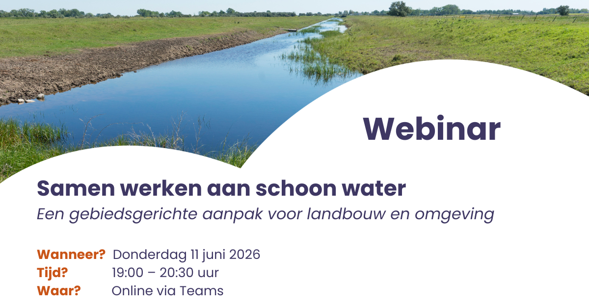Webinar: Samen werken aan schoon water - MNH