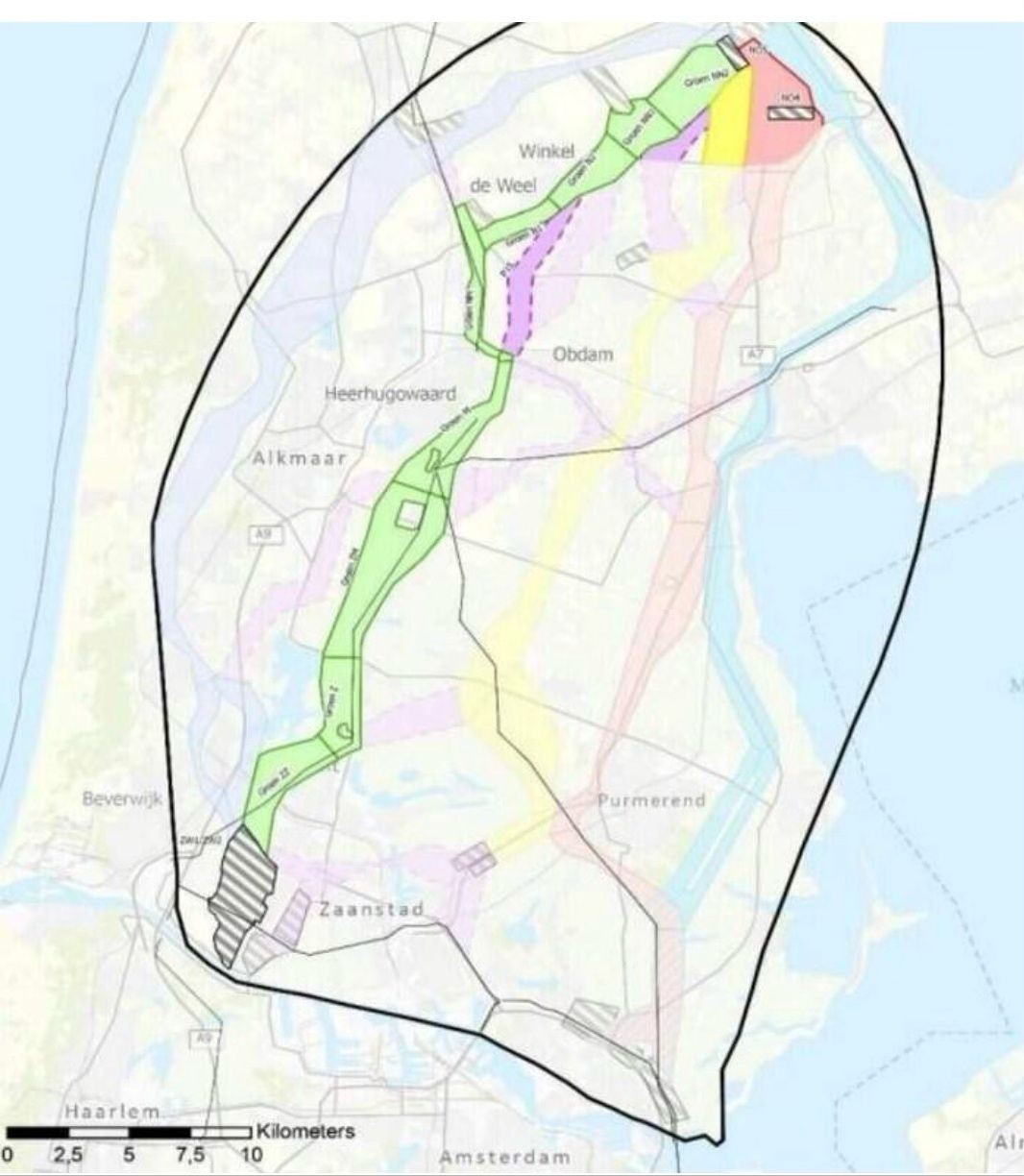 Voorkeursroute nieuwe 380 kV-verbinding Noord-Holland Noord bekend
